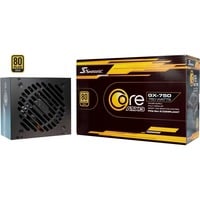 Seasonic Core GX-750-V2 ATX3.1 alimentation  modulaire 750 watt Noir, 1x 12V-2x6, 2x PCIe