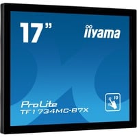 iiyama ProLite TF1734MC-B7X 17" Moniteur tactile  Noir, 43,2 cm (17"), 1280 x 1024 pixels, SXGA, LED, 5 ms, Noir