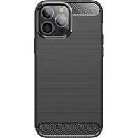 Just in Case iPhone 13 Pro Max - Rugged TPU Case, Housse/Étui smartphone Carbone