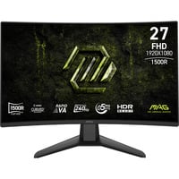 MSI MAG 274CF X24 27" Moniteur gaming incurvé Noir, 1x DisplayPort, 2x HDMI, 240 Hz