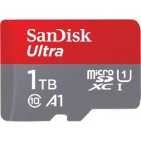 SanDisk microSD 1TB Ultra 150MB SDXC SDK, Carte mémoire Gris/Rouge