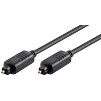 goobay Toslink, Câble Noir, 2 mètres