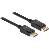 DeLOCK DisplayPort, Câble Noir, 10 mètres, 4K