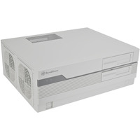 SilverStone SST-FLP01W boîtier HTPC Crème | 2x USB-A | 1x USB-C