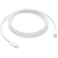 Apple Cable de charge USB-C, Câble Blanc, 2 metres, jusqu'a 240 W