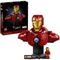 LEGO Marvel - Buste Iron Man MK4, Jouets de construction 76327