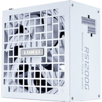 Lian Li Rotational Shift 1200G + Hub alimentation  modulaire 1200 watt Blanc, 1x 12V-2x6, 4x PCIe, Hub 4x connecteurs USB