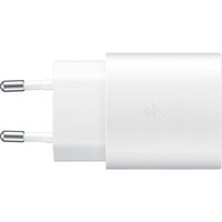 Samsung 25W Fast Charger USB-C, Chargeur Blanc, avec câble