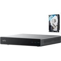 Eufy Network Video Recorder S4, Enregistreur vidéo en réseau Argent, 8 canaux PoE, 2 To HDD, extensible 16 canaux