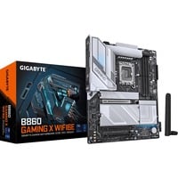 GIGABYTE B860 GAMING X WIFI6E carte mère socket 1851 Blanc, RAID, 2,5Gb-LAN, Wi-Fi 6E, BT, Sound, ATX