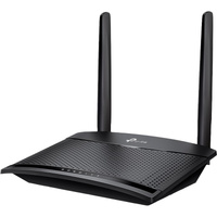 TP-Link 300 Mbps Wireless N 4G LTE TL-MR100, WLAN-LTE-Routeur Noir, micro-SIM | Mifi | sans batterie