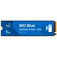 WD Blue SN5000 NVMe, 1 To SSD Bleu, WDS100T4B0E, M.2 2280, PCIe Gen4 x4