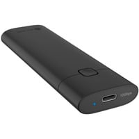 ICY BOX Spade Case 1806, Boîtier disque dur Noir, M.2 NVMe, USB-C, 10 Gbps