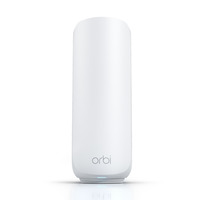 Netgear Netg Orbi 370 1pack Dual-Band WiFi 7 Mes, Routeur maillé Blanc