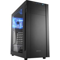 Sharkoon S25-W boîtier midi tower Noir | 2x USB-A | Window