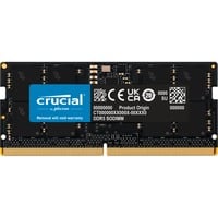 Crucial 32 Go DDR5-5600, Mémoire vive Noir, CT32G56C46S5