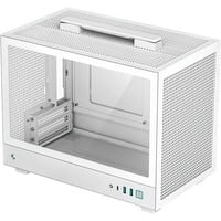 DeepCool  boîtier mini tower Blanc | 2x USB-A | 1x USB-C | Verre Trempé
