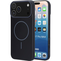 Mobiparts iPhone 17 Pro Max - Slim Line MagSafe Case, Housse smartphone Noir