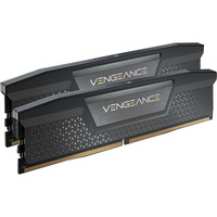 Corsair 64 Go DDR5-6000 (2x 32 Go) Dual-Kit, Mémoire vive Noir, CMK64GX5M2D6000C40, Vengeance, XMP 3.0