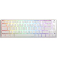 Ducky One 3 SF RGB clavier gaming mécanique Blanc, Layout BE (AZERTY), Cherry MX RGB Blue, 65%