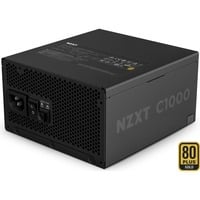 NZXT C1000 Gold ATX 3.1, 1000 Watt  alimentation  Noir, 1x connecteur de carte graphique à 16 broches, 6x PCIe, gestion des câbles