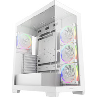 DeepCool CG580 4F WH V2 boîtier midi tower Blanc | 2x USB-A | 1x USB-C | RGB | Window