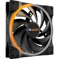 be quiet! Light Wings PWM high-speed ventilateur de boîtier RGB  Noir, 140 x 140 x 25 mm, Ventilateur, 14 cm, 2200 tr/min, 121,82 m³/h, Noir