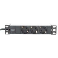Digitus DN-95411 Noir/en aluminium, 3x prises