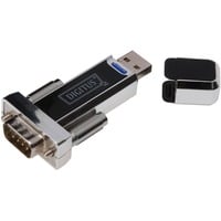 Digitus USB > serial, Adaptateur Noir, 0,8 mètres