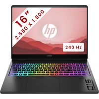 HP OMEN MAX (16-ak0008nb) 16" PC portable gaming Copilot+ Noir | Ryzen AI 7 350 | RTX 5070 Ti | 24 Go | 1 To SSD | 240 Hz