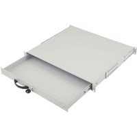 Digitus Tiroir pour clavier verrouillable 1U, Stockage Gris