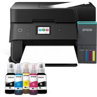 Epson EcoTank ET-4950 all-in-one, Imprimante multifonction Noir, Fax, numérisation, copie, Wi-Fi, jusqu'à 3 ans d'encre inclus