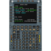 MOZA MA3F Flight Computer Display, Tableau de bord Noir