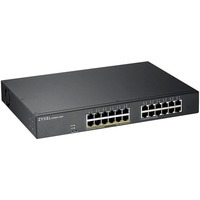 Zyxel GbE Smart Managed Switch Géré, L2, Gigabit Ethernet (10/100/1000), Full duplex, Connexion Ethernet, supportant l'alimentation via ce port (PoE), Grille de montage