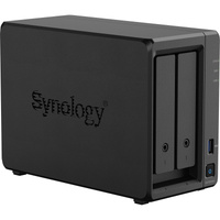Synology DiskStation DS725neo+, NAS Noir, 2x LAN, USB-A 3.2 (5 Gbit/s)