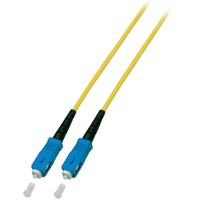 DSI Câble fibre optique OS2 simplex SC-SC Jaune, 1 mètre