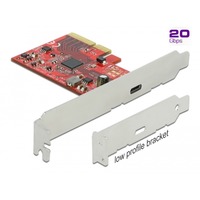 DeLOCK PCIe x4>1x USB-C 3.2 Gen 2x2 externe, Carte d'interface 