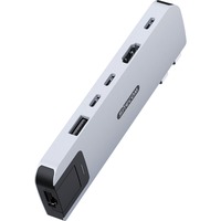 Sitecom  6 en 2 MacBook Air Multiport, Station d'accueil Argent
