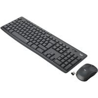 Logitech MK295 Silent, set de bureau Gris foncé, Layout BE