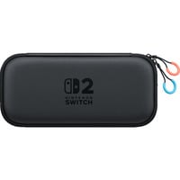 Nintendo Switch 2 sacoche & film protecteur Noir, Boîtier robuste, Nintendo, Noir, Fermeture éclair, 142 mm, 338 mm