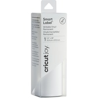 Cricut Joy Smart Label, Film autocollant Blanc, 1.22 m