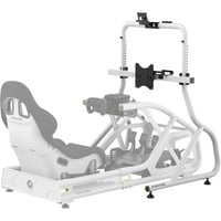 Fanatec GT Cockpit Monitor Stand, Support Blanc/Noir