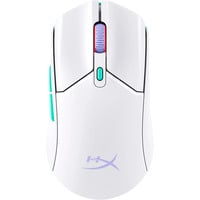 HyperX Pulsefire Haste 2 Core Wireless, Souris gaming Blanc, 400 - 12.000 DPI, RGB LED