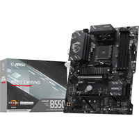 MSI B550 GAMING carte mère socket AM4 Noir/Argent