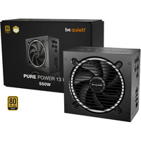 be quiet! Pure Power 13 M alimentation  modulaire 550 watt Noir, 1x 12V-2x6, 2x PCIe