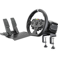 MOZA R5 Pro Bundle, Volant Noir, Base, volant et pédales