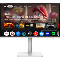 MSI Modern MD272UPSW 27" 4K UHD Moniteur gaming  Blanc, DisplayPort, HDMI, USB-C, 2x USB-A