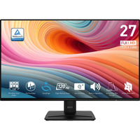 MSI PRO MP271A E2 27" Moniteur Noir, 120 Hz, VGA, HDMI, DisplayPort Audio