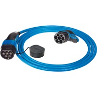 Mennekes Câble de charge Mode 3, Typ 2, 16A, VDE Bleu/Noir, 4 mètres