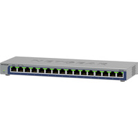 Netgear Gigabit Ethernet non géré à 16 ports (GS116v3), Switch Gris